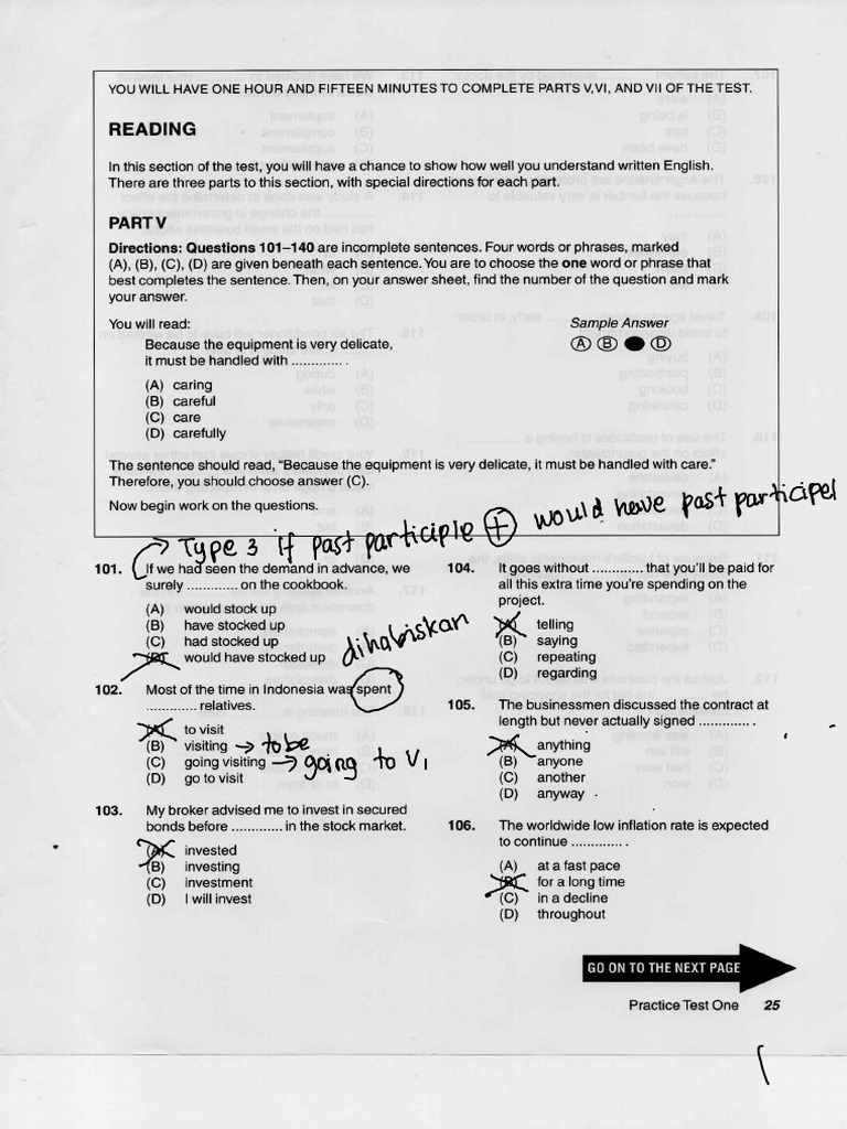 Volume 1 Practice Test 1 Reading PDF | PDF