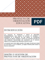 Proyecto de Orientacion Educativa