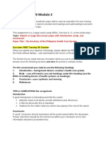 The Anatomy of the Philippine Health Care System: A 2-Page Discussion Paper