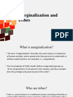 Marginaliztion and Tribes-1