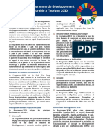 2030 Agenda For Sustainable Development KCSD Primer FR