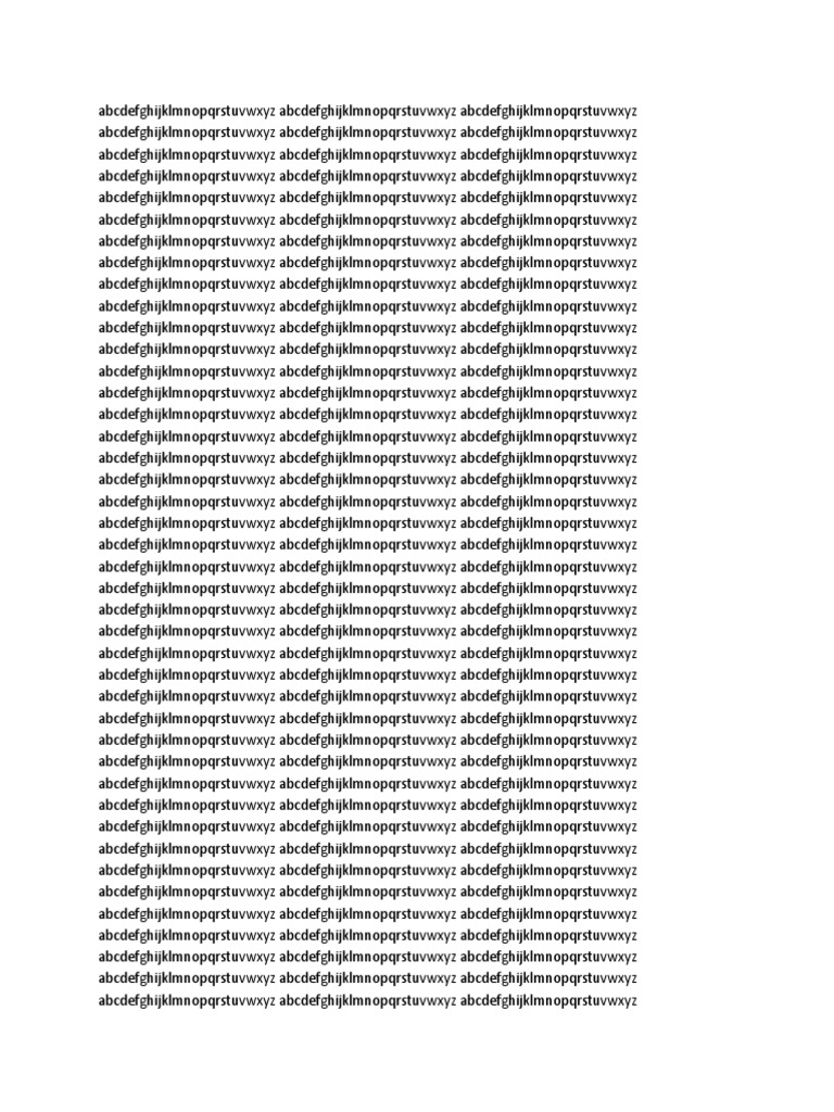 Abcdefghijklmnopqrstuvwxyz | PDF