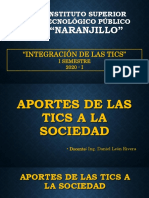 Aportes de Las Tics A La Sociedad