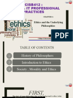 Week 1a Ethics and The Underlying Philosophies - New