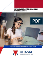 Modulo Metodologia I 2019 UCASAL