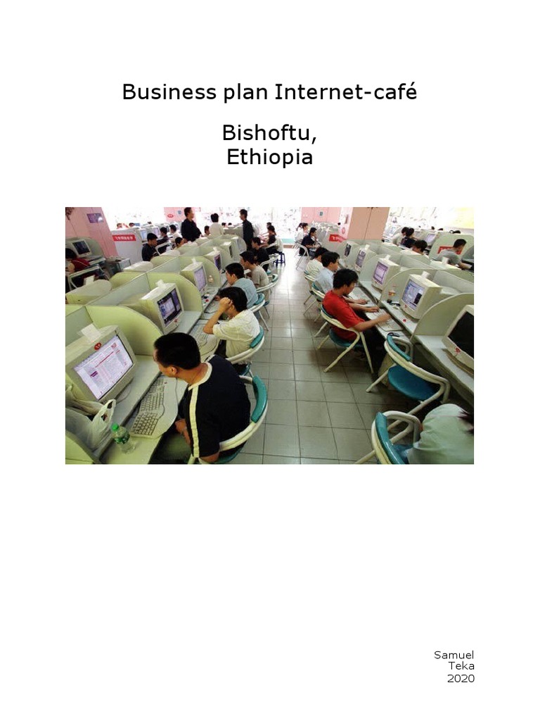 internet cafe business plan in ethiopia doc