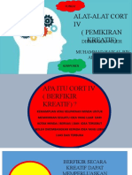 Memperluaskan Fikiran Kreatif Dengan 10 Komponen CORT IV