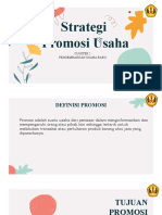 Strategi Promosi Usaha