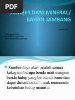Download SDA Mineral dan Bahan Tambang di Indonesia Power Point by Nur Fadli Hazhar Fachrial SN48594206 doc pdf
