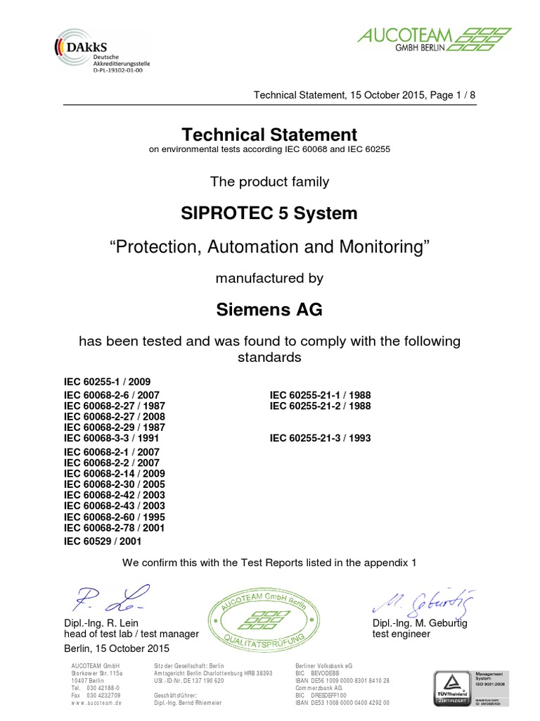 Technical Statement Siemens Energy, 20151015 PDF Modularity