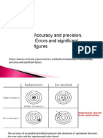 Accuracy, Precision, Errors, Significant Fighures