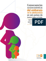 Consecuencias Socioeconómicas Del Embarazo en La Adolescencia en Seis Países de América Latina y El Caribe