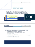 Trabalho de Fecho de Contas 2018