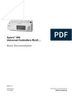 Siemens RLU Controls PDF
