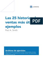 Las 25 Historias de Ventas Más Útiles - Ejemplos