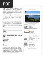 Lago de Tota PDF