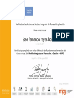 Certificacion de MIPG