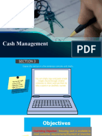 Cash Managemnt
