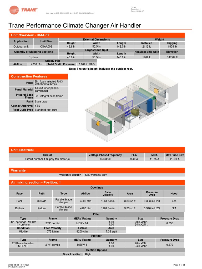 CSAA - UMA-07 - Consolidated Customer Package | PDF | Door | Building  Insulation