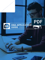 BB Mba Application Guide 2020 21