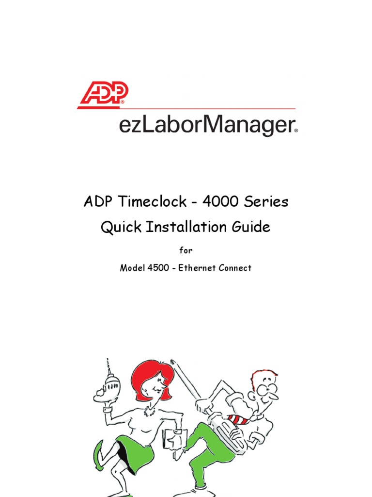 ATM Quick Install Guide EzLM 4000 | Electrical Connector | Microsoft Windows