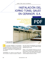 Horno Tunel Gaudi