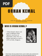 Orhan Kemal: One of The Most Loved Turkish Fiction Writers