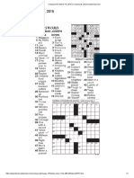 Crossword Puzzle from March 2015 Mountain Mail