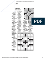 Crossword Puzzle from March 24, 2015 Mountain Mail