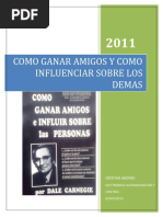 Como Ganar Amigos E Influir Sobre Las Demas Personas PDF