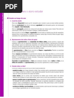CONSELHOS PARA ESTUDO