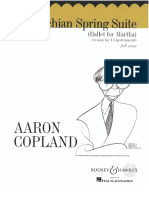 Copland Appalachian Spring 13 Instruments PDF