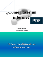 Cmo Hacer Un Informe