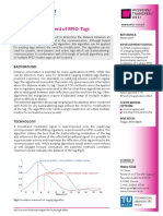 Distance Measurement of RFID-Tags: Technology Offer