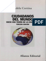 Adela Cortina. Ciudadanos Del Mundo PDF