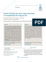 Anemia Hemolitica Neonatal Factor Kell PDF