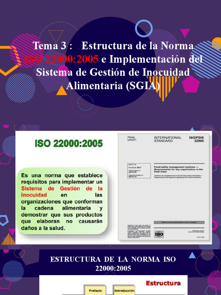 Iso 22000 (2005) | PDF | Análisis de Riesgo y Puntos Críticos de ...
