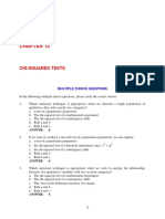 Chapter 15: Chi Squared Tests