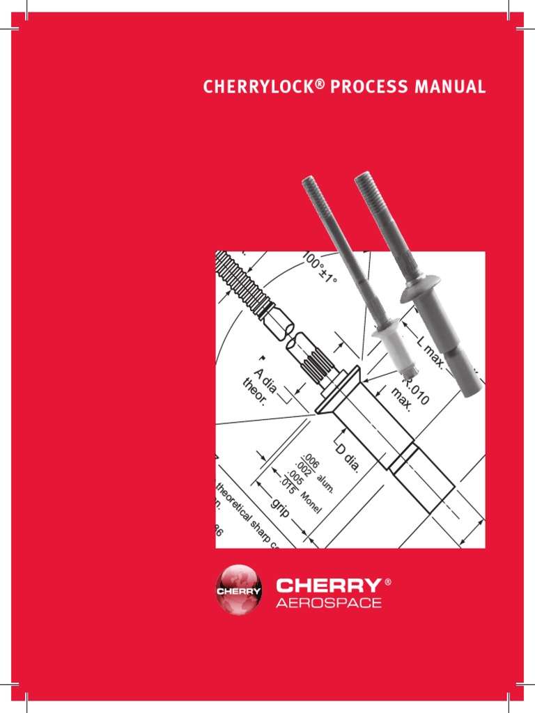 Cherrylock Process Manual | PDF | Rivet | Metalworking