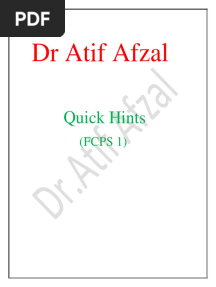 DR Atif Afzal Fcps