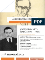 A. B. Šimić - Pjesništvo