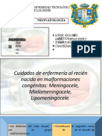 Diapositivas de Espina Bifida en Niños (Autoguardado)