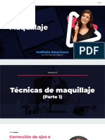 Técnicas Del Maquillaje (MAQUILLAJE - CLASE 1 PDF