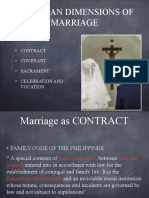 Lesson 1 Christian Dimensions of Marriage