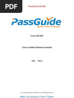 Passguide 640-802: Cisco 640-802