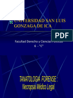 Tanatologia Forense