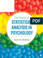 Dawn M. McBride - The Process of Statistical Analysis in Psychology-Sage Publications, Inc (2017) PDF