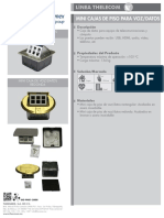 Mini cajas piso voz datos