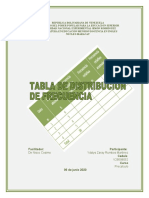 trabajo #3 tabla de dist. de frecuen.terminologia