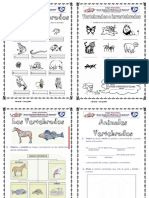 Ciencias 1ero - Vertebrados e Invertebrados PDF